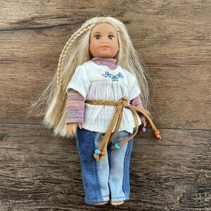 American Girl mini Julie doll used